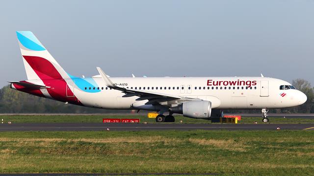 D-AIZQ:Airbus A320-200:Eurowings